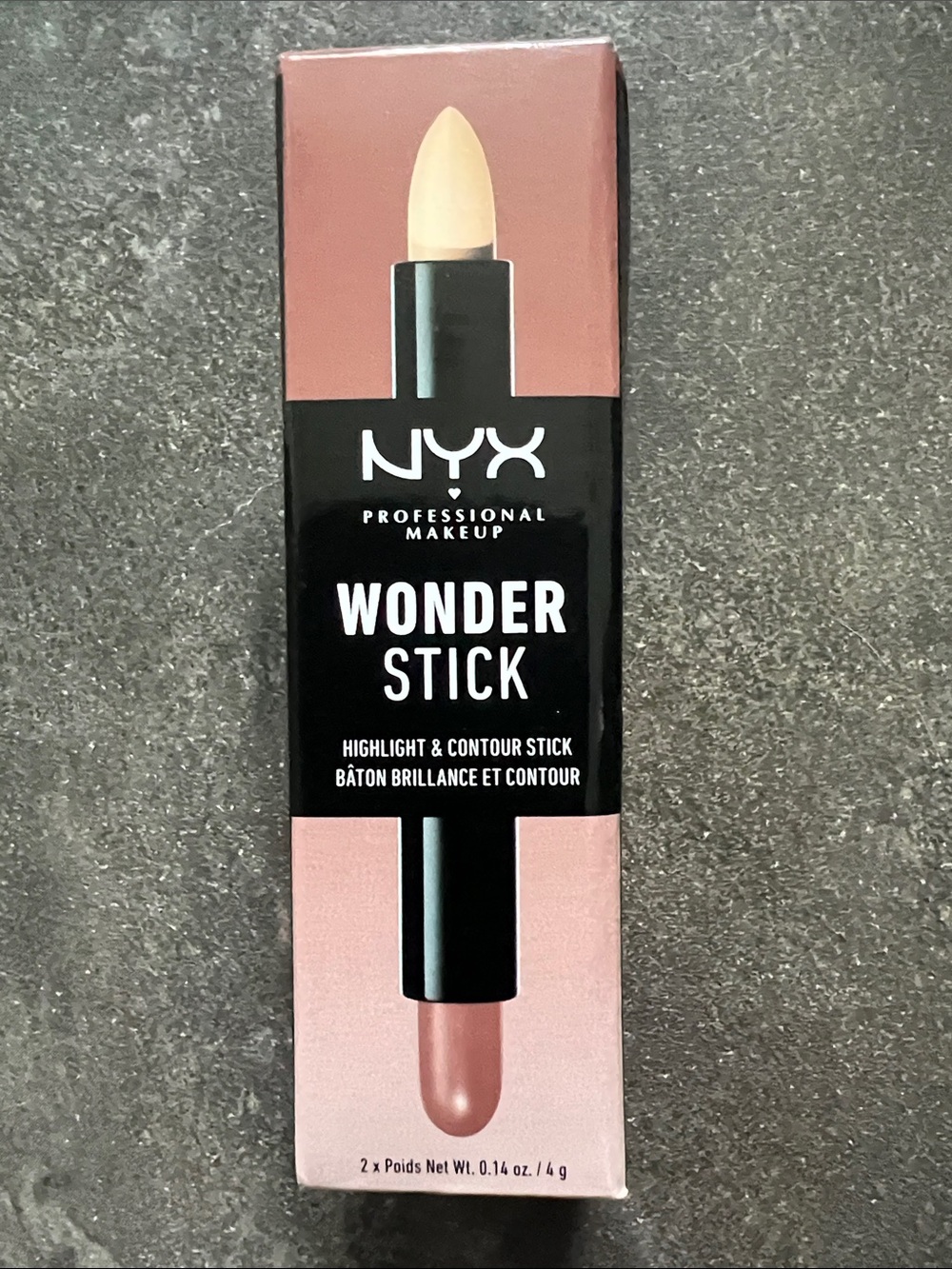 NYX Wonder Stick Highlight & Contour - Pink and Cream